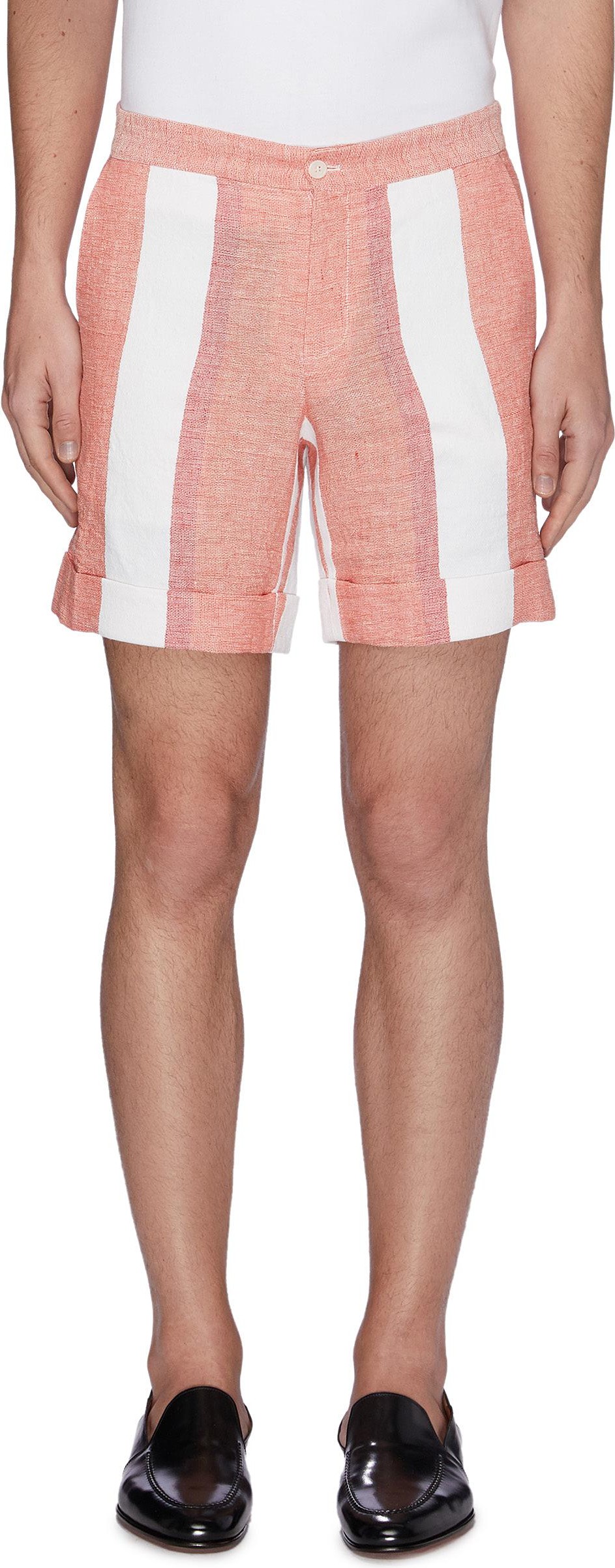 CASABLANCA Stripe panelled shorts