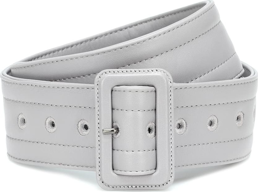 Dries Van Noten Quilted leather belt