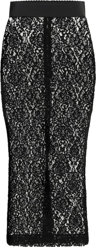 Dolce & Gabbana Lace pencil skirt