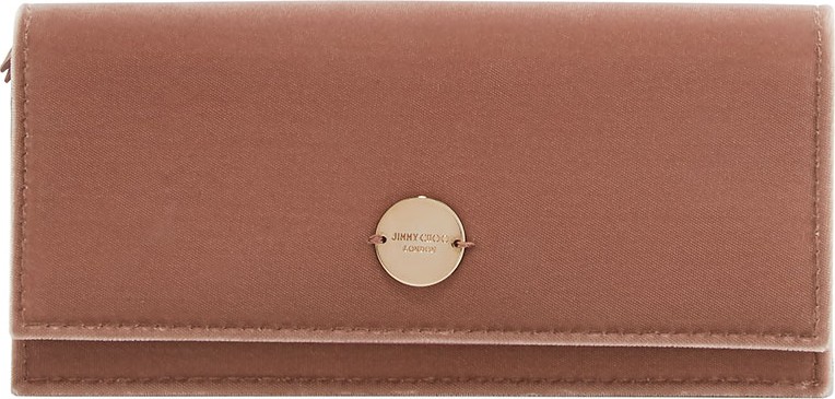 Jimmy Choo Fie Velvet Evening Clutch Bag