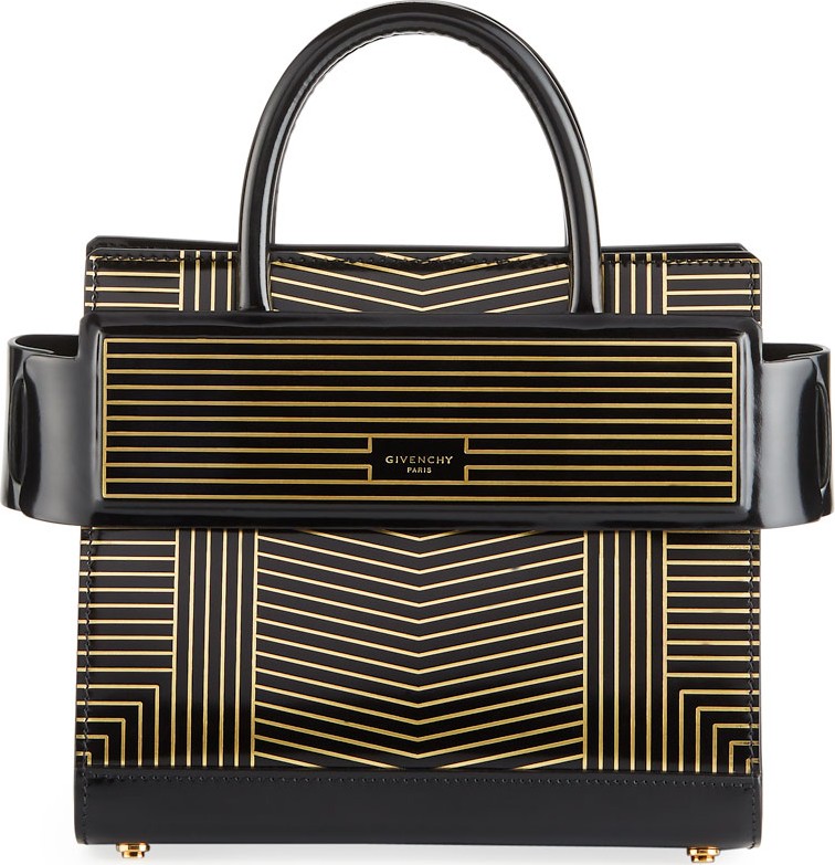 Givenchy Horizon Striped Leather Mini Bag