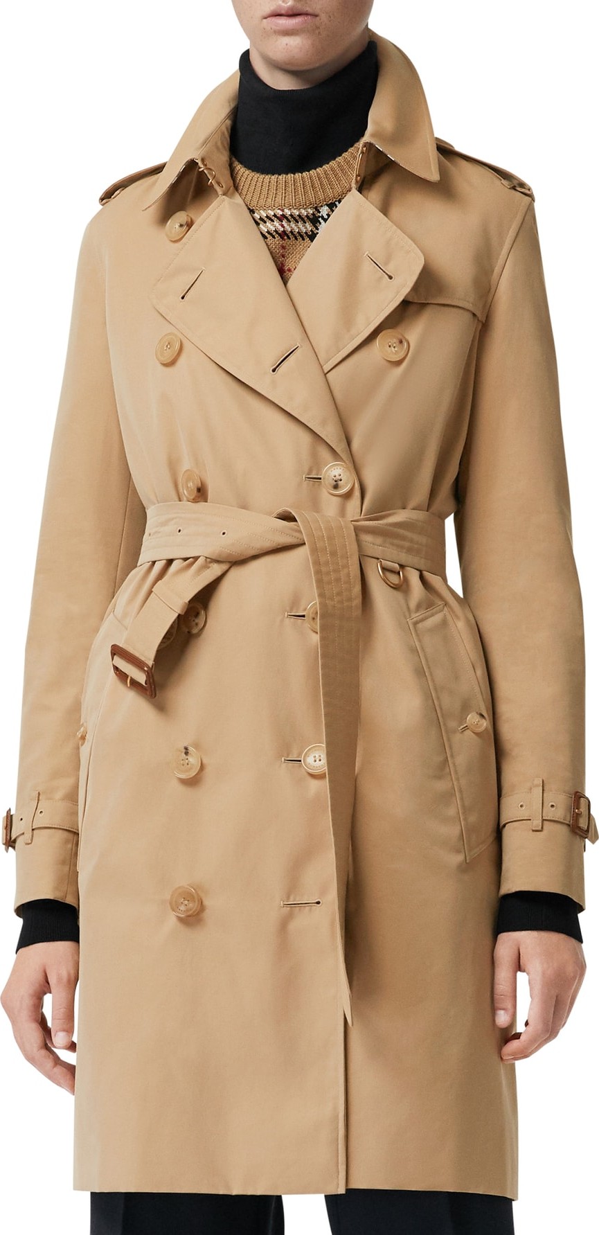 Burberry London England The Kensington Heritage Trench Coat