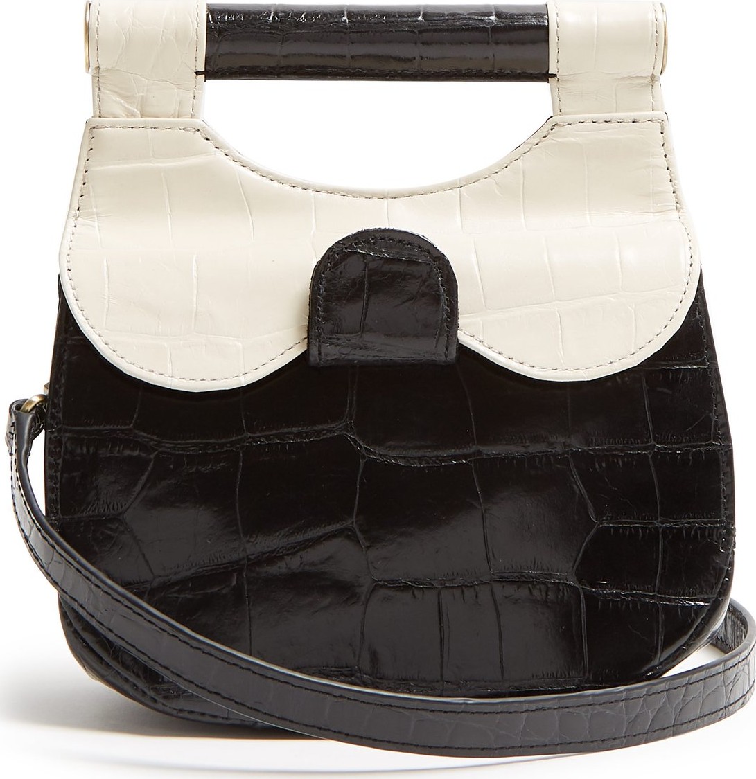 Staud Mini Madeline leather cross-body bag