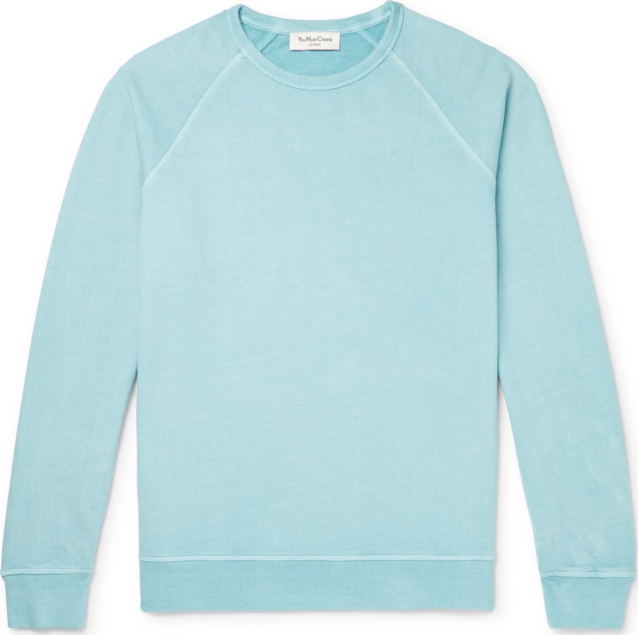 YMC Schrank Loopback Cotton-Jersey Sweatshirt