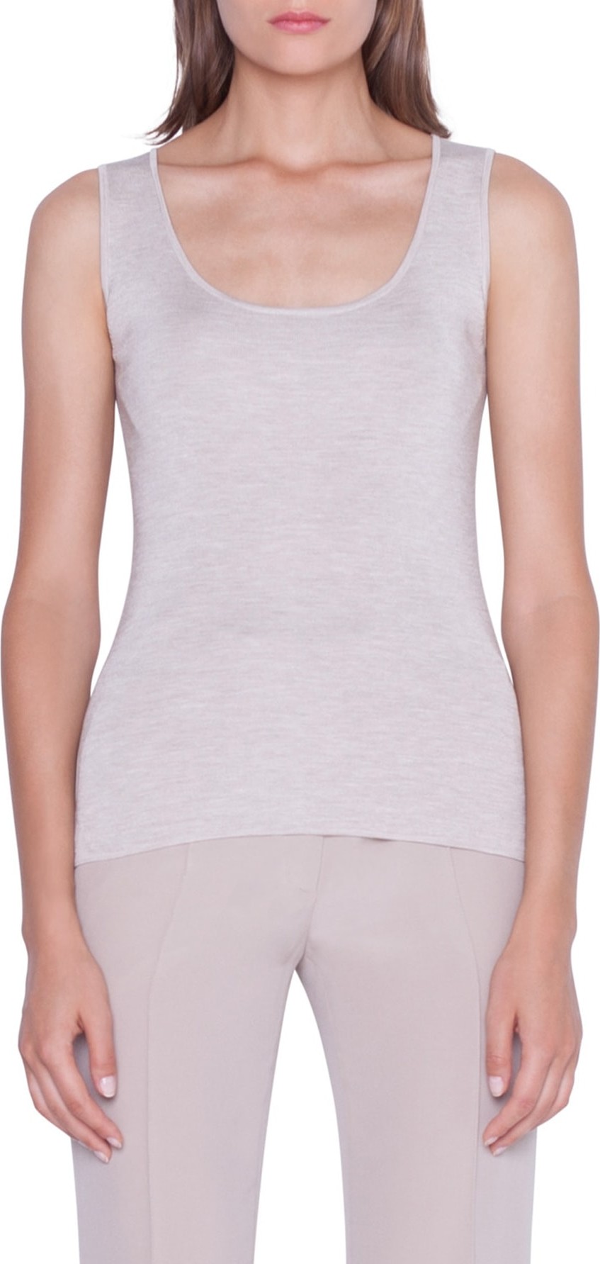 Akris Stretch Silk Tank