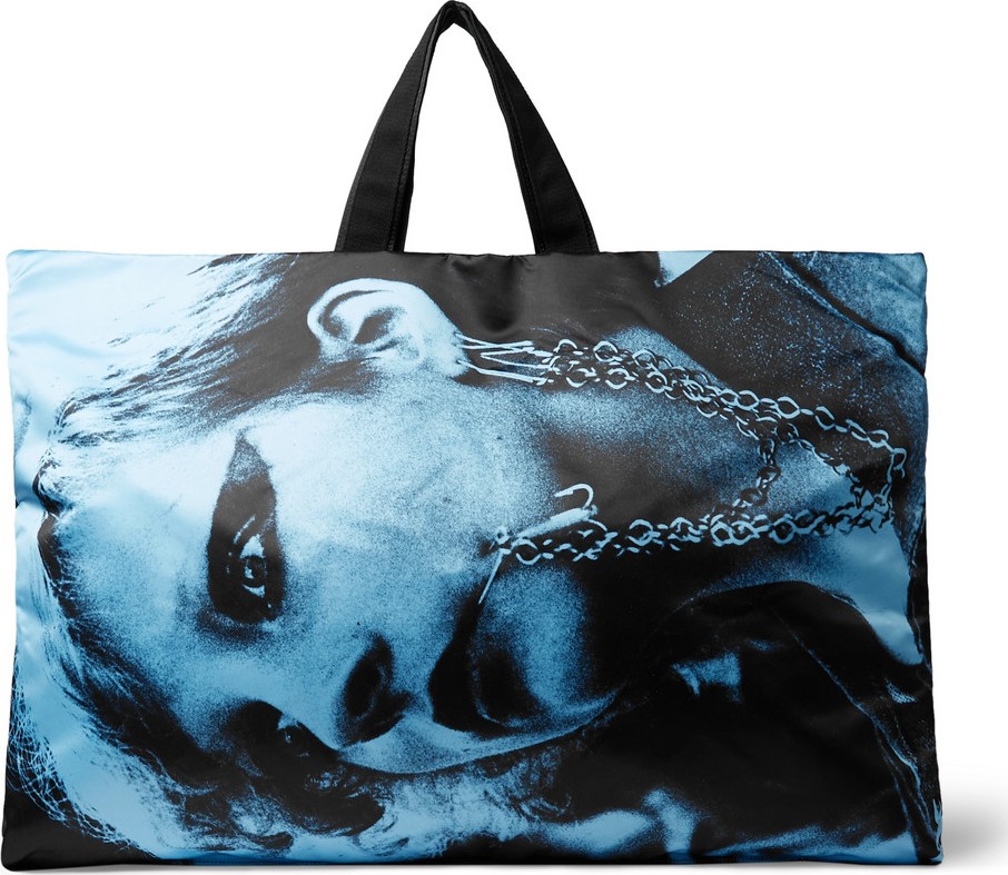 Raf Simons + Eastpak Printed Shell and Cotton-Canvas Holdall