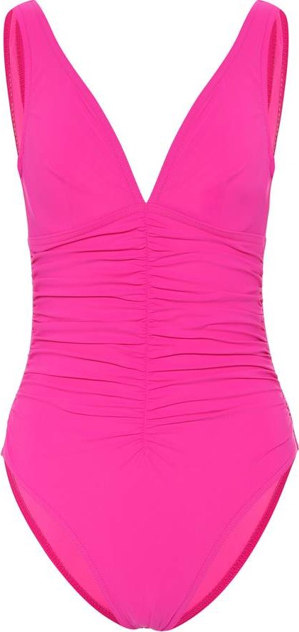 Karla Colletto Ruched one-piece swimsuit