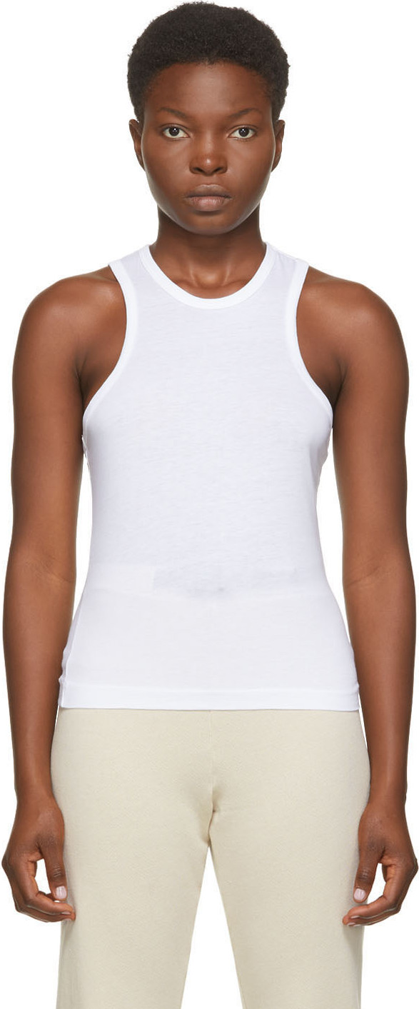 John Elliott - White Supima Tank Top