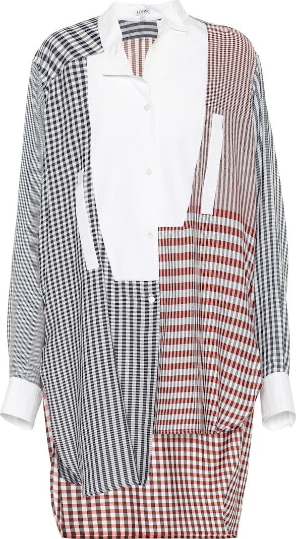 LOEWE Asymmetric cotton shirt