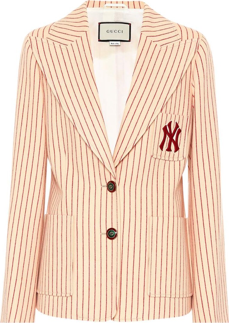 Gucci Striped wool blazer