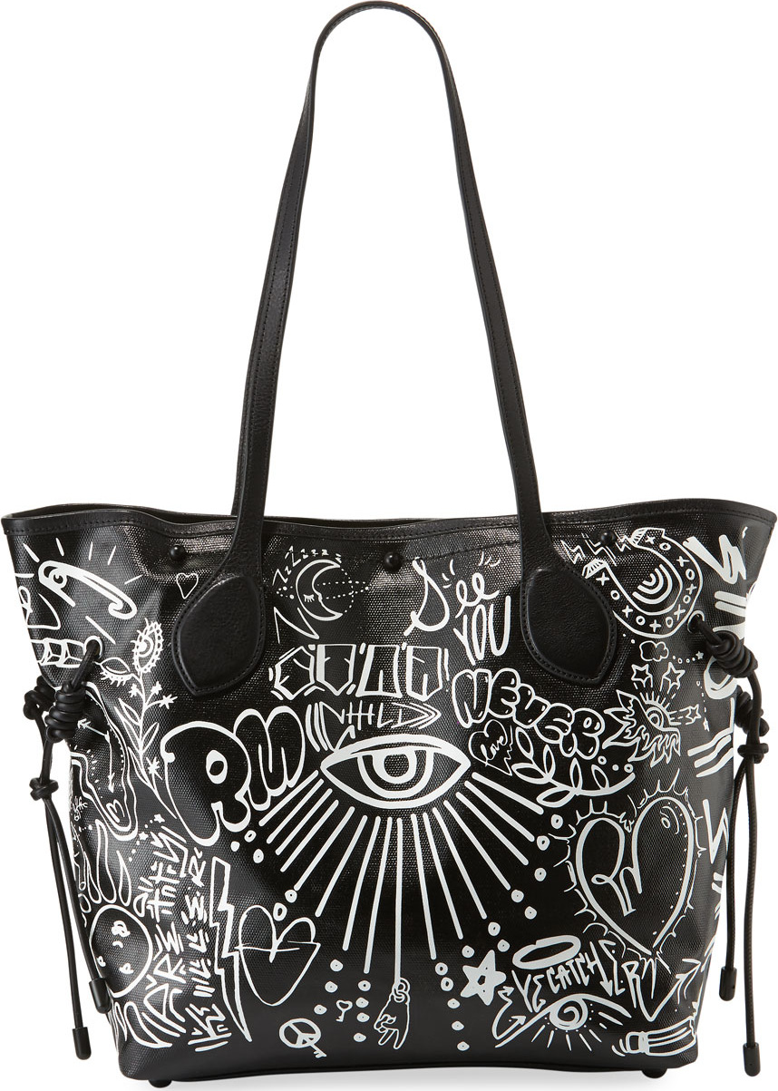 Rebecca Minkoff Stella Printed Work Tote Bag