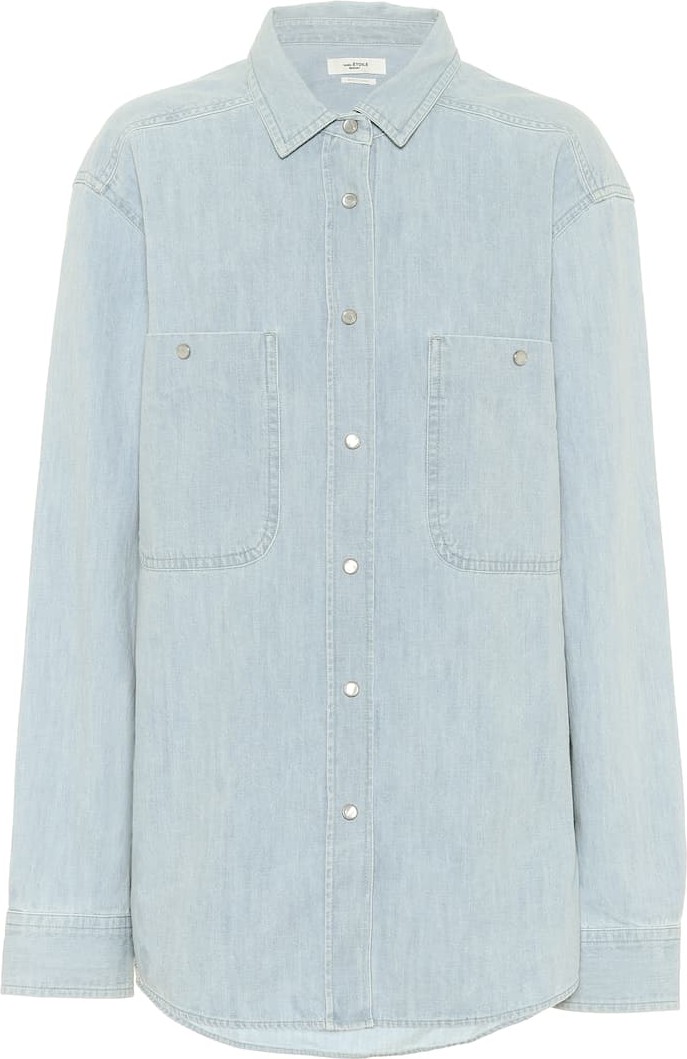 Isabel Marant Etoile Galisea cotton-chambray shirt