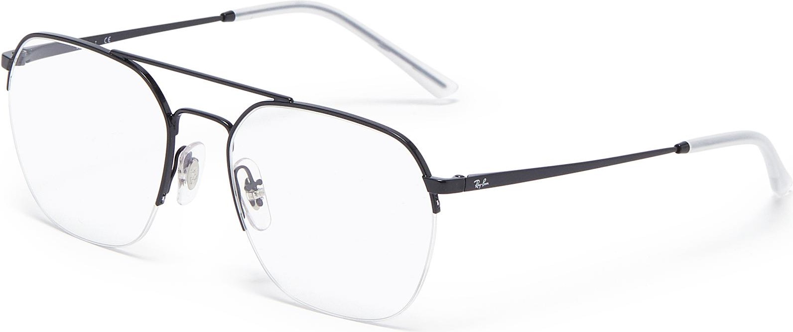 Ray Ban Double bridge metal frame optical glasses