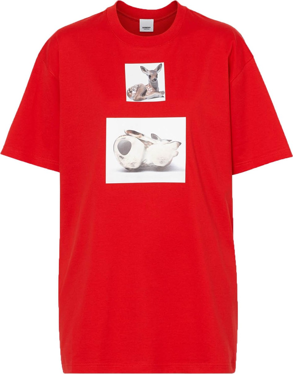Burberry London England Deer print t-shirt