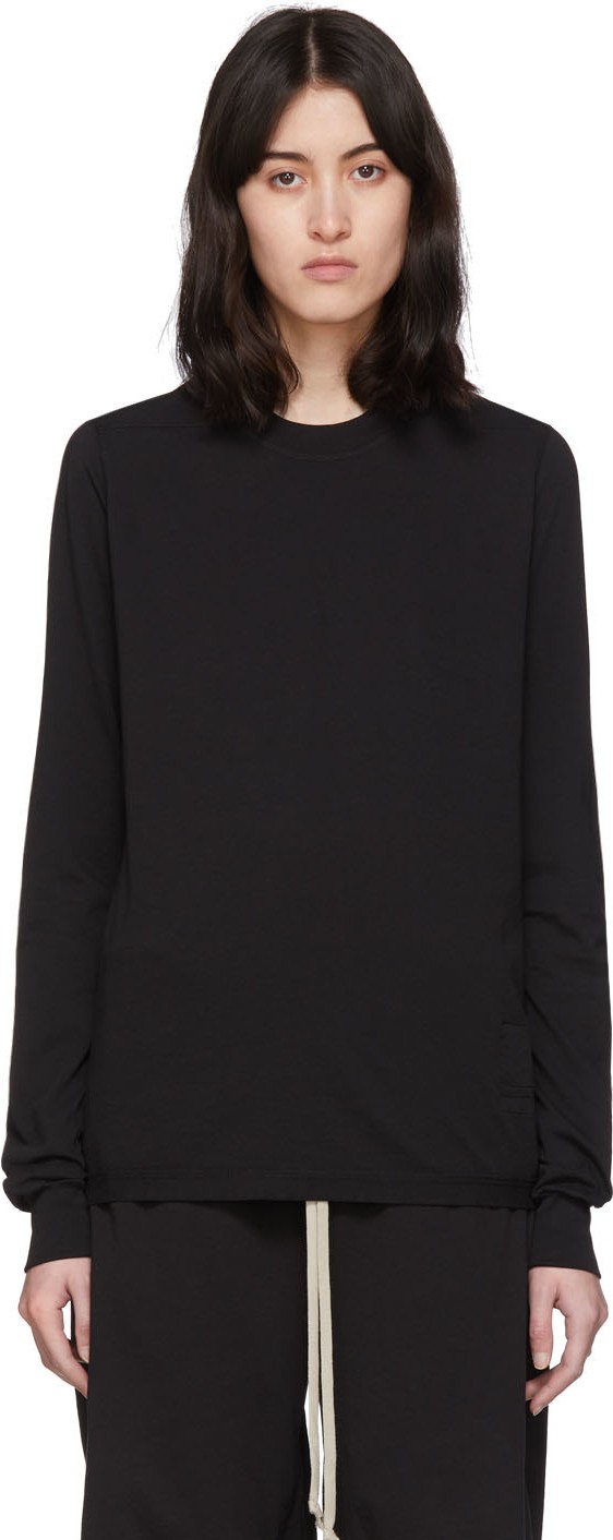 Rick Owens DRKSHDW Black Level Long Sleeve T-Shirt