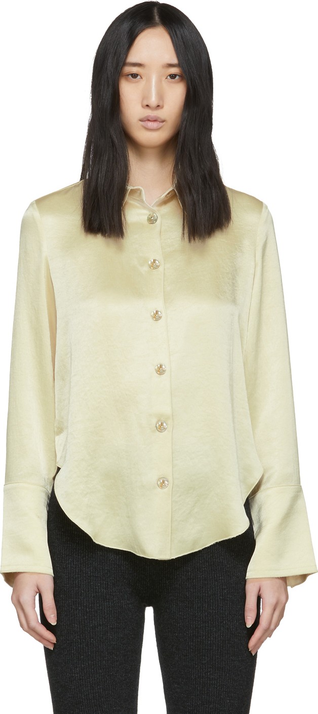 Nanushka Off-White Mandine Shirt