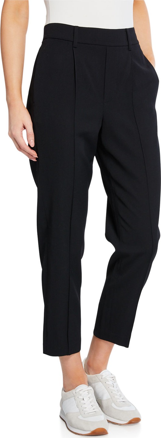 Vince Easy Pull-On Crop Pants