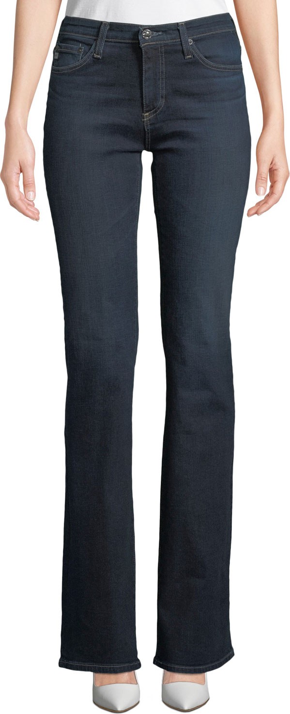 AG Jeans Angel 13 Years Mid-Rise Boot-Cut Jeans