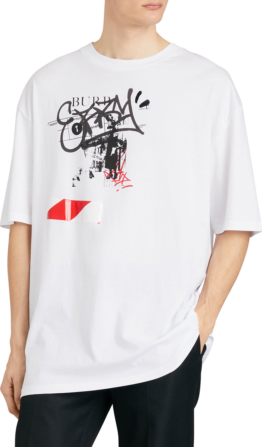 Burberry London England Men's Cordon Graphic T-Shirt