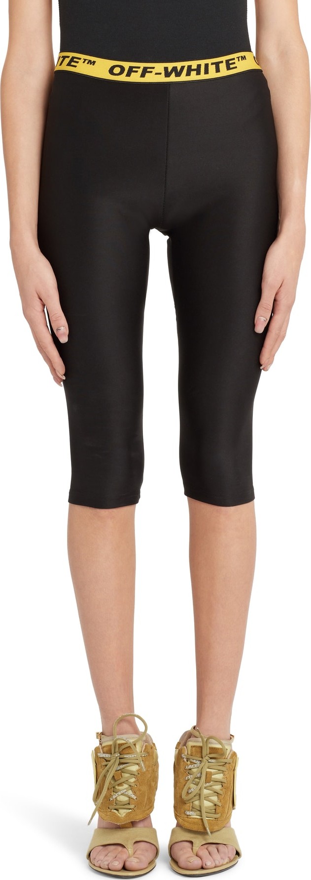 Off White Industrial Jogging Crop Pants