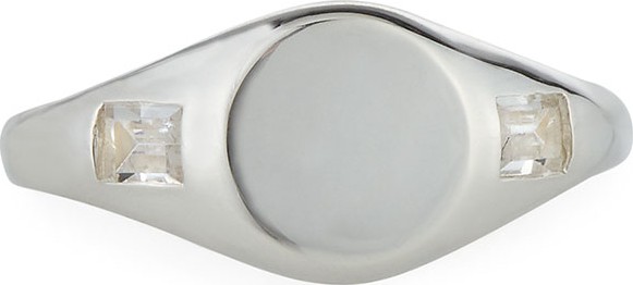 Jennifer Zeuner Jewelry Rosita Personalized Ring with Sapphires