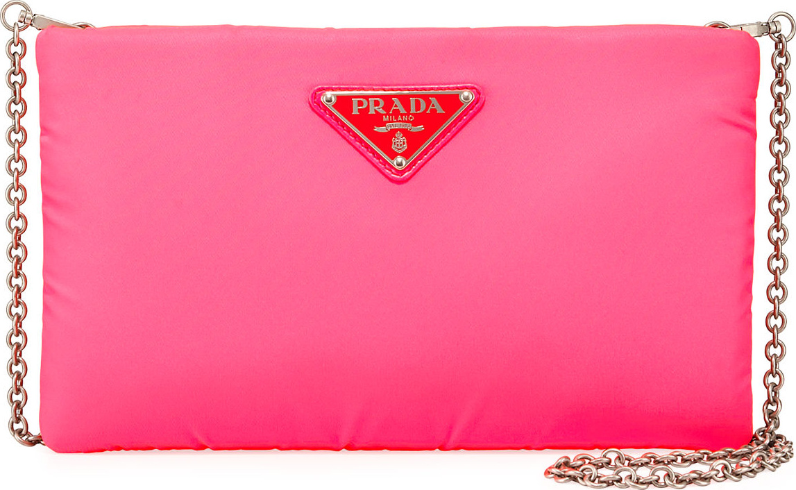 Prada Prada Fluo Clutch