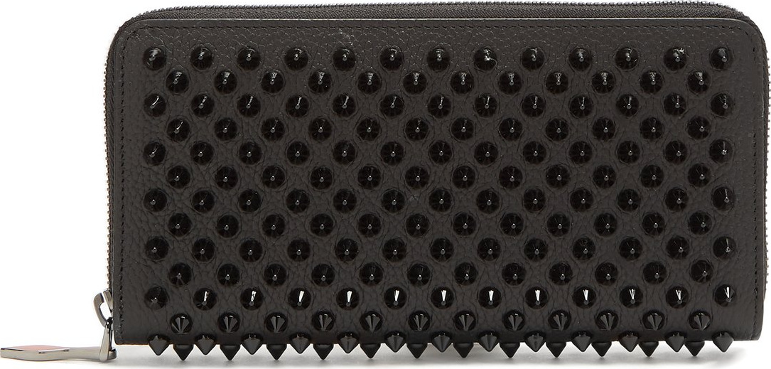 Christian Louboutin Panettone spike-embellished leather wallet