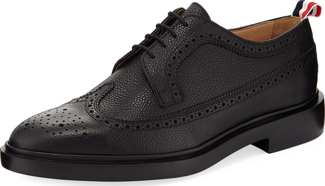Thom Browne Classic Long Wing Brogue Shoe