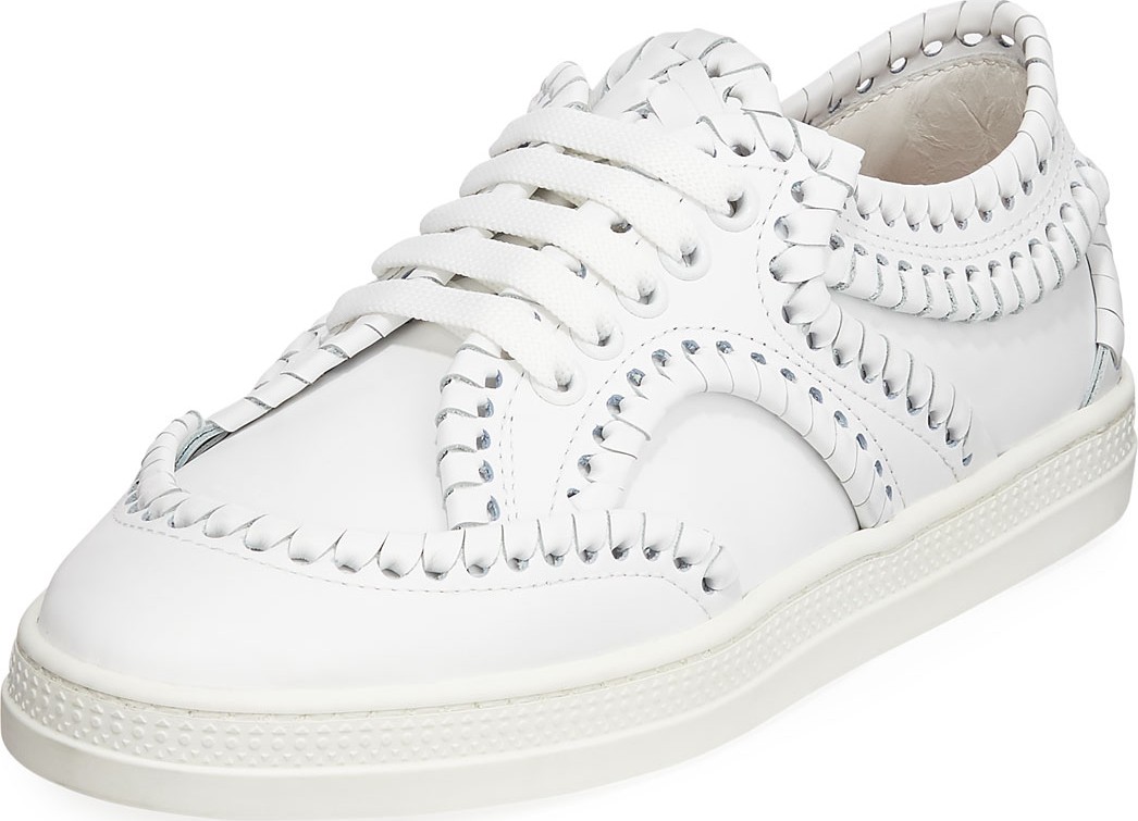 Alaïa Whipstitched Platform Sneakers