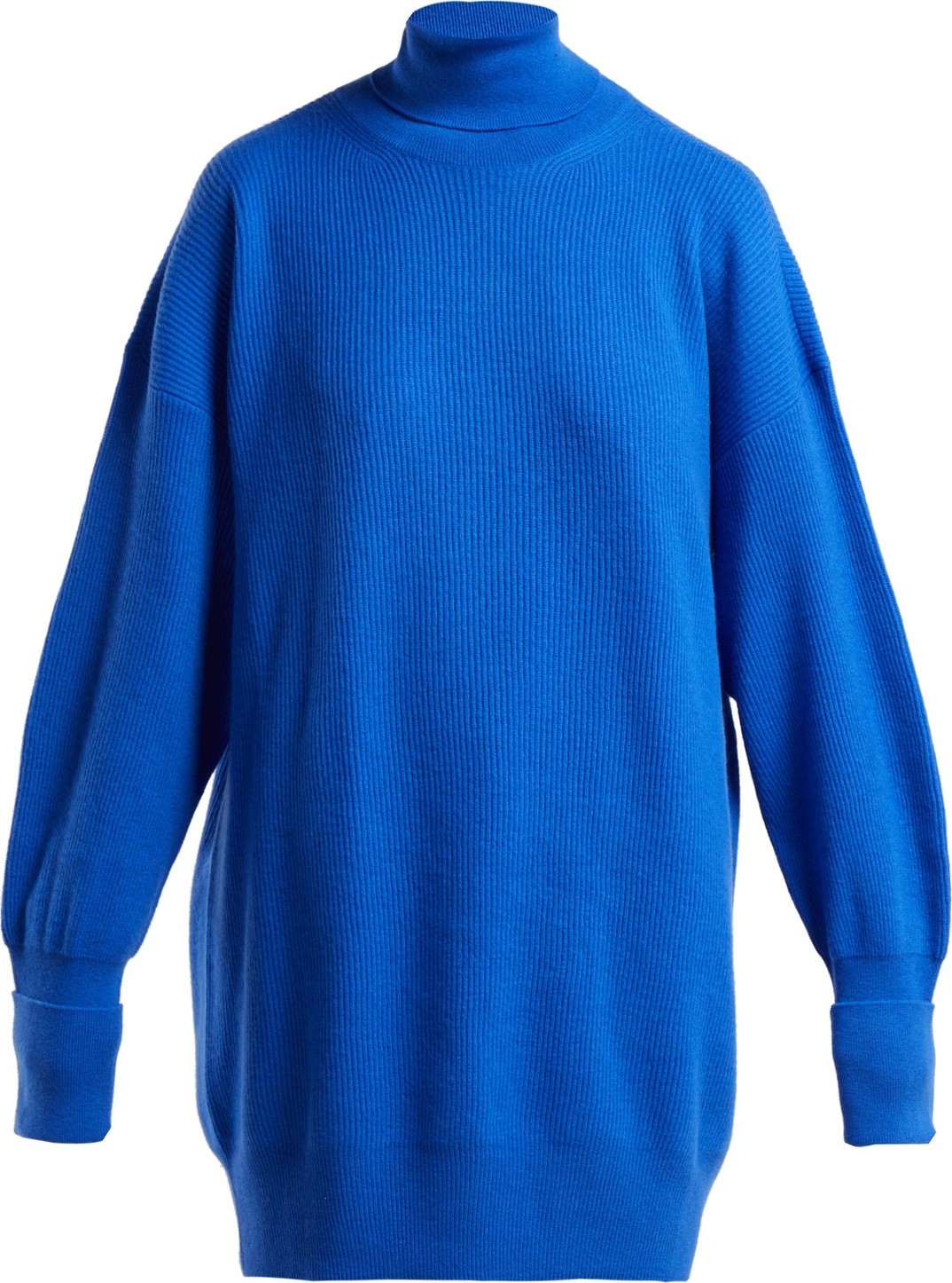 Maison Margiela Oversized elbow-patch wool roll-neck sweater
