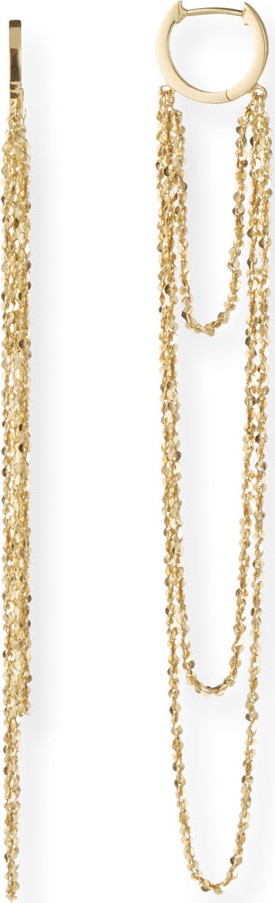 Jennifer Zeuner Jewelry Eunice Chain-Dangle Earrings