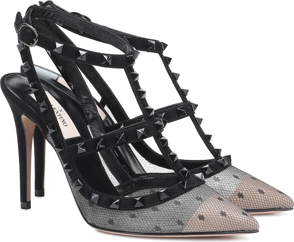 Valentino Valentino Garavani Rockstud leather pumps