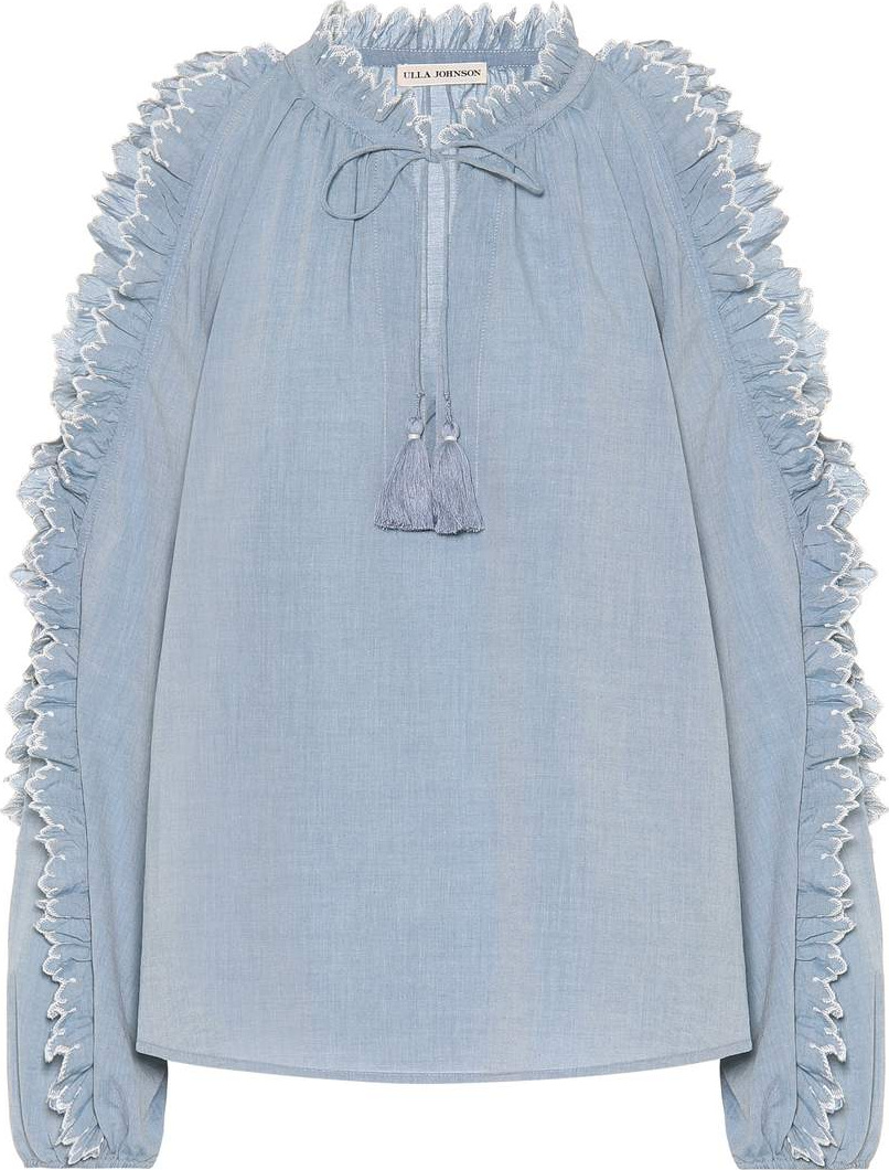 Ulla Johnson Amandine cotton poplin blouse