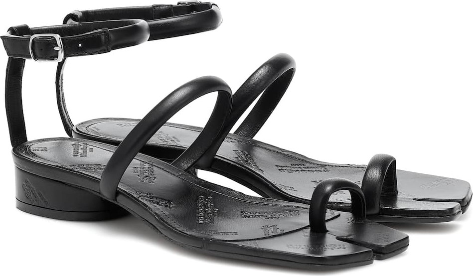 Maison Margiela Tabi leather sandals