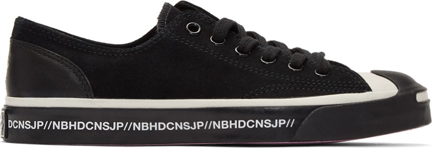 Neighborhood Black Converse Edition Jack Purcell Low Sneakers