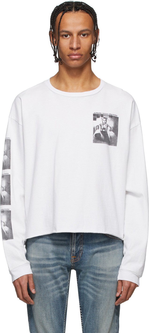 Enfants Riches Deprimes White Brenda Long Sleeve T-Shirt