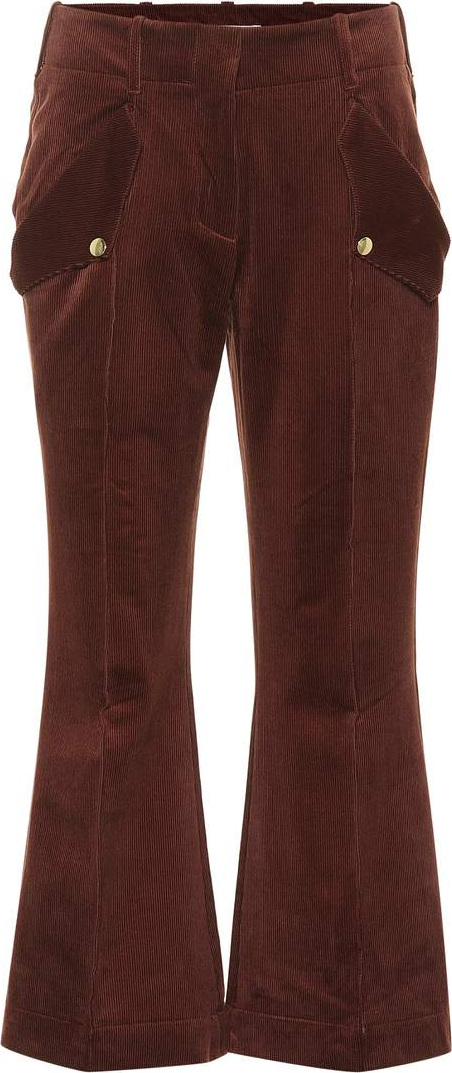 Acne Studios Cropped corduroy pants