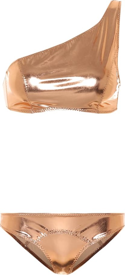 Lisa Marie Fernandez Arden metallic bikini