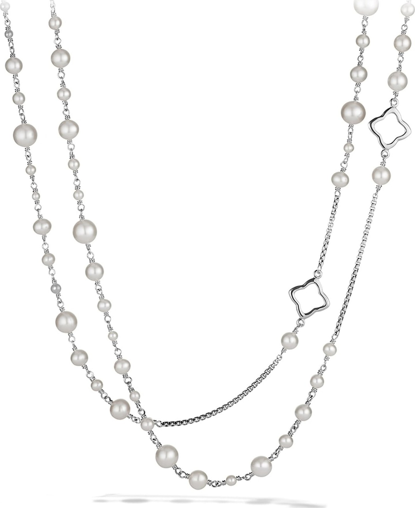 David Yurman Pearl Chain Necklace