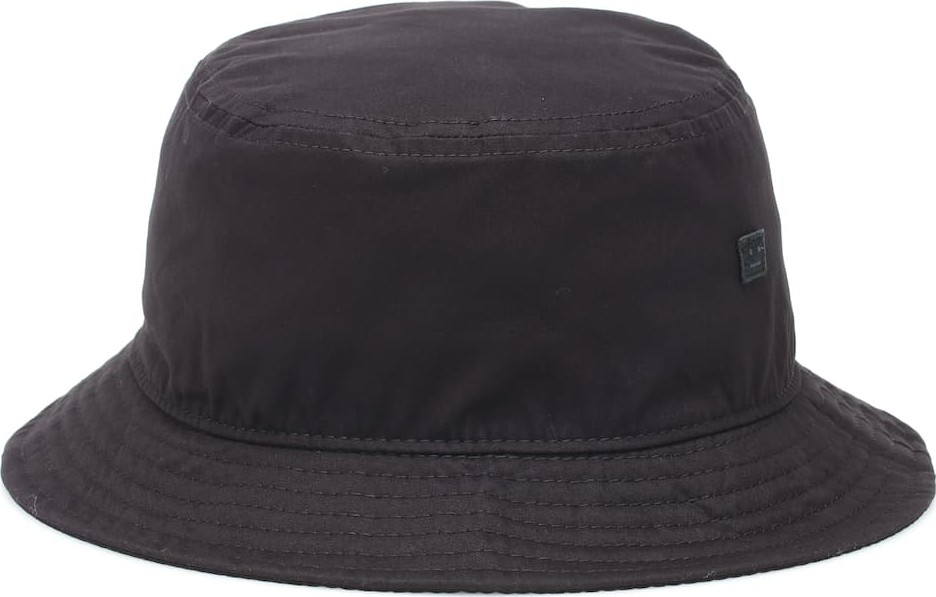 Acne Studios Buk Face cotton-twill hat