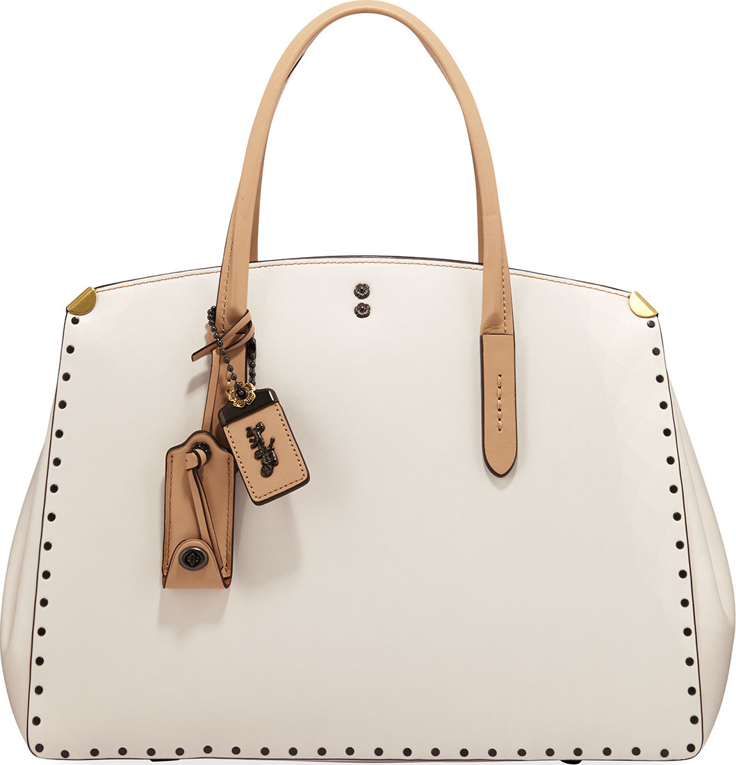 COACH 1941 Cooper Border Rivets Colorblock Carryall Tote Bag