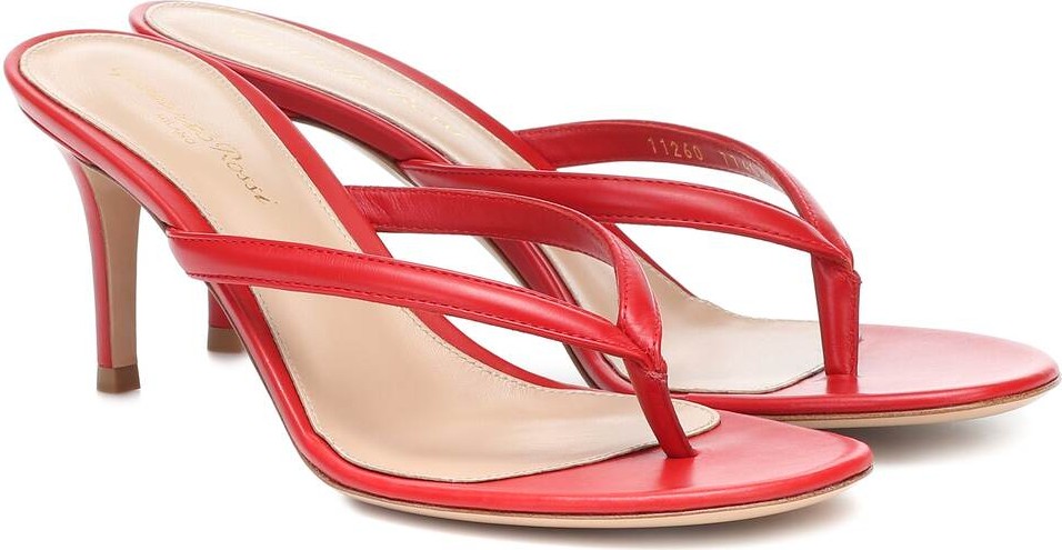 Gianvito Rossi Calypso leather sandals