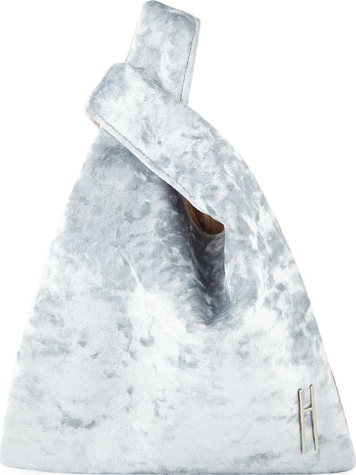 Hayward Mini Shopper Crushed Velvet Tote Bag