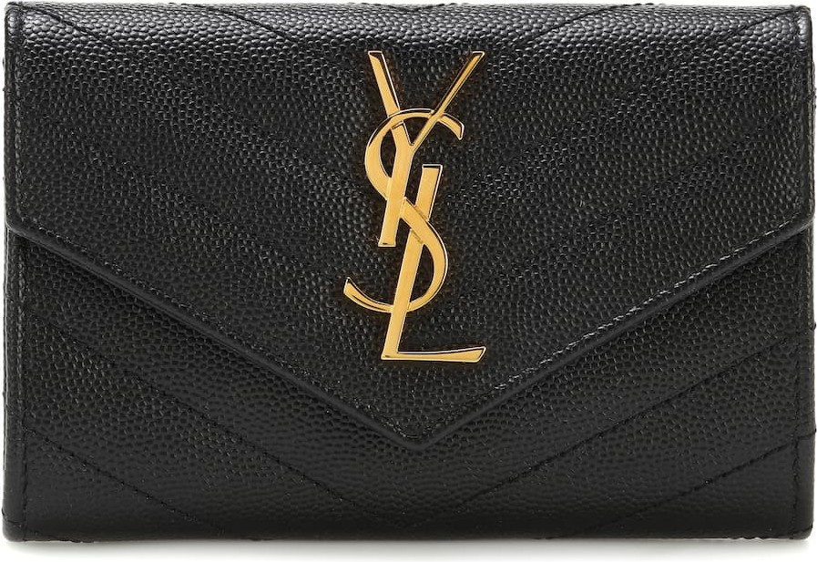 Saint Laurent Monogram Small leather wallet