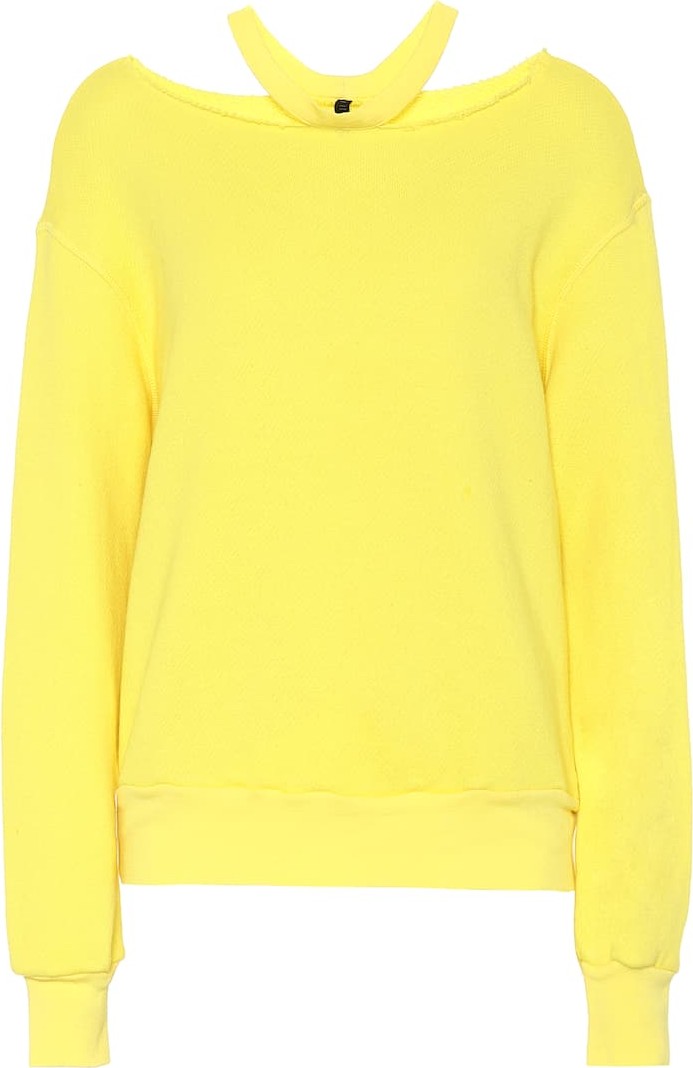 Unravel Cotton and cashmere sweatshirt