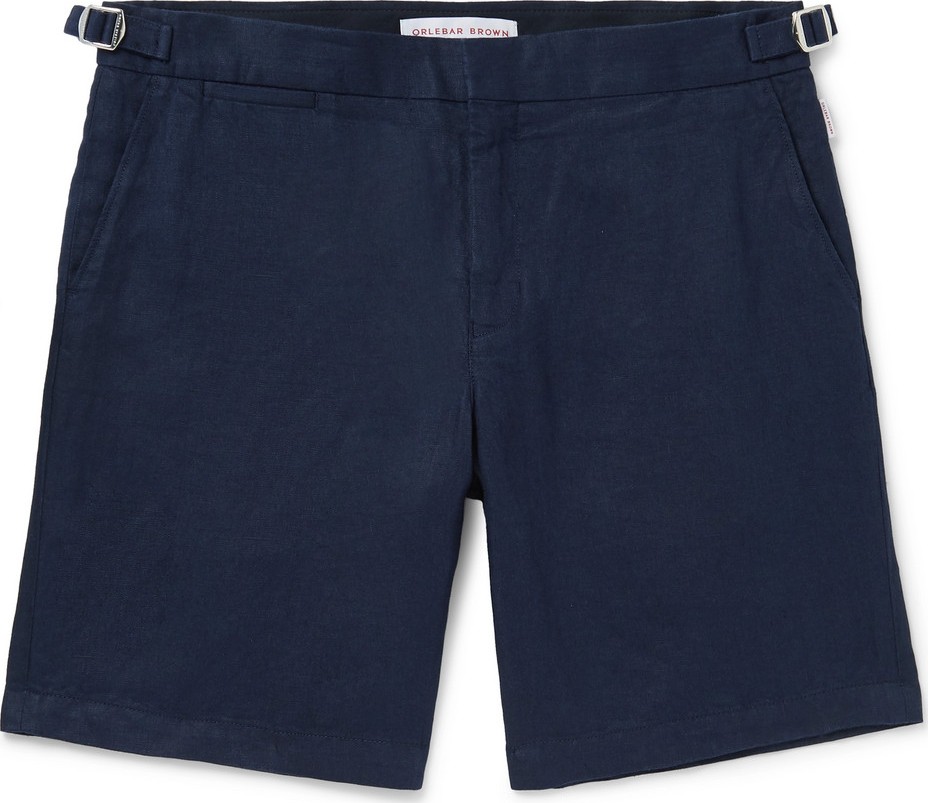 Orlebar Brown Norwich Slim-Fit Linen Shorts