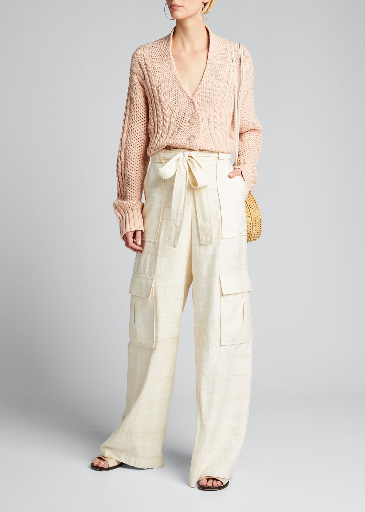 THE GREAT. The Cable Montana Cardigan