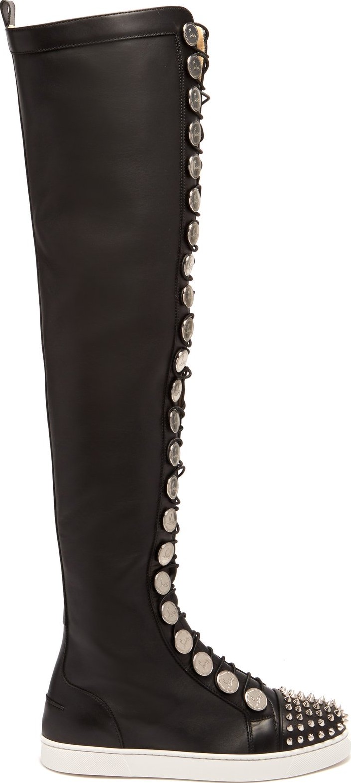 Christian Louboutin Butchetta Donna over-the-knee leather boots
