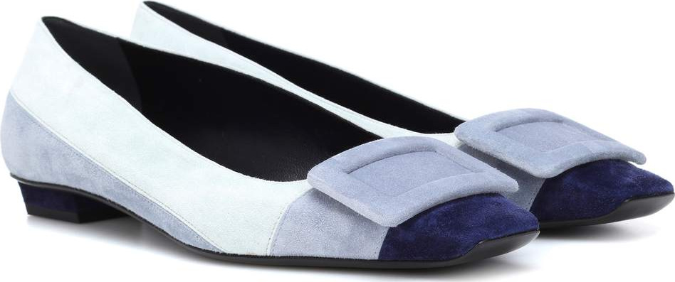 Roger Vivier Belle Vivier suede pumps