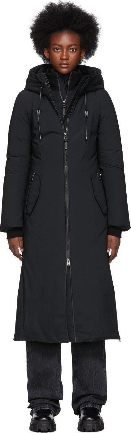 Mackage SSENSE Exclusive Black Down Rebeka Coat